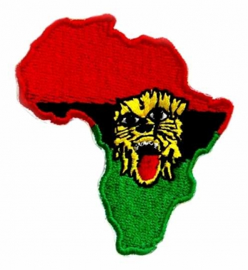 Embroidered Patch African Pride