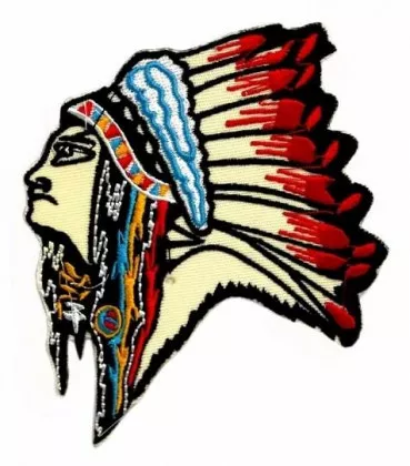 Aufnäher Indianer