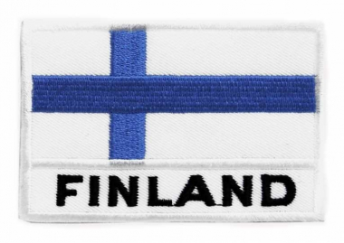 Embroidered Patch Finland