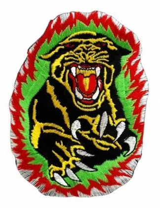 Gestickter Aufnäher Tiger