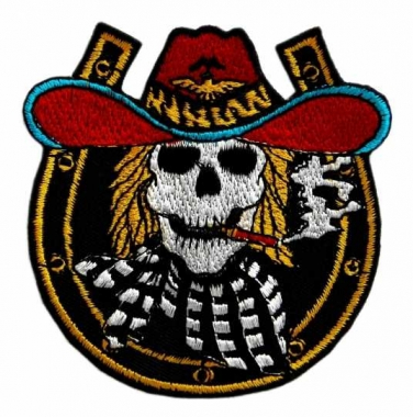 Embroidered Patch Dead Cowboy