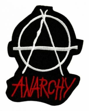 Embroidered Patch Anarchy