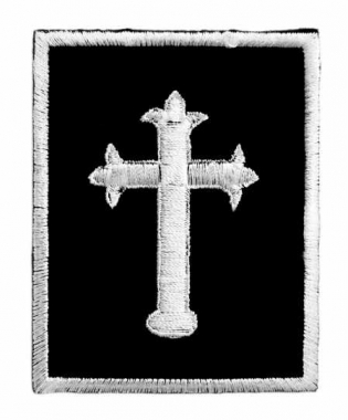 Embroidered Patch Crucifix