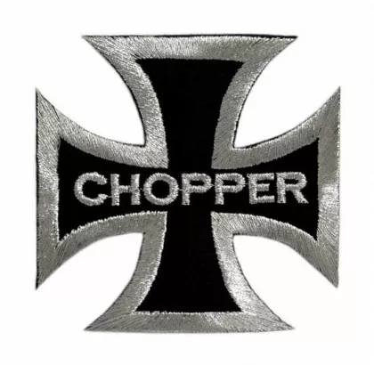 Biker Patch Aufnäher Eisernes Kreuz