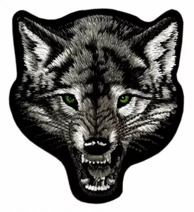 Aufnäher Böser Wolf