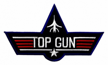 Embroidered Patch Top Gun