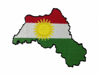 Gestickter Aufnäher Kurdistan