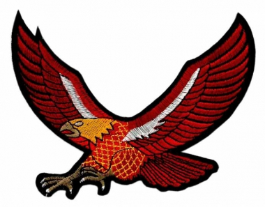 Embroidered Patch - Red Eagle
