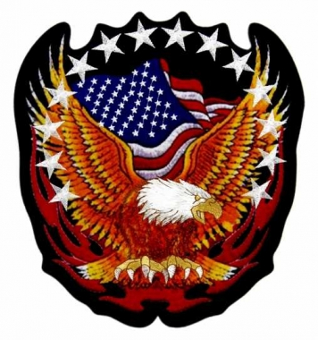 Embroidered Patch - American Eagle