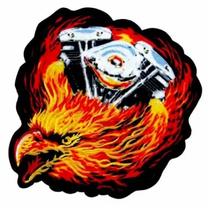 Aufnäher - Burning Eagle