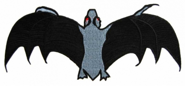 Embroidered Patch - Bat
