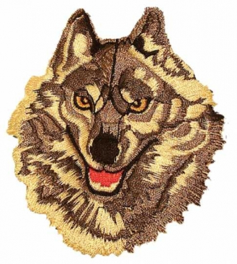 Embroidered Patch - Wolf