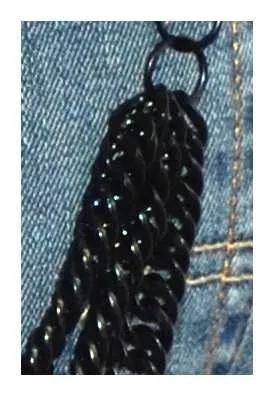 Tripartite Trouser chain Black