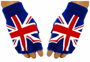 Fingerlose Handschuhe Great Britain