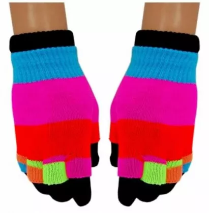 2in1 Handschuhe Mehrfarbig
