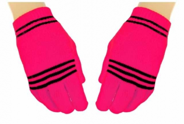 Handschuhe Neon Pink