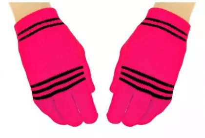 Handschuhe Neon Pink