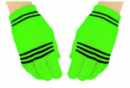 Handschuhe Neon Grün