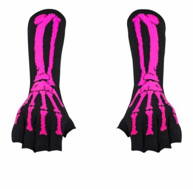 Gothic Arm sleeves with Skeleton Hand