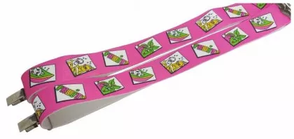 Pinke Hosenträger Früchte