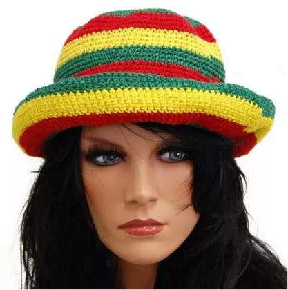 Rasta Hat with Brim
