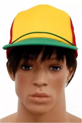 Rasta Trucker Cap