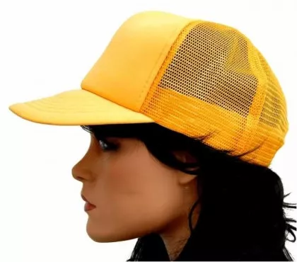 Snapback Cap Gelb