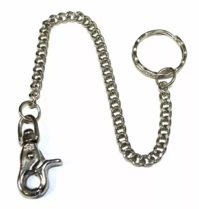 Schlüsselanhänger - Karabinerhaken Mit Kette