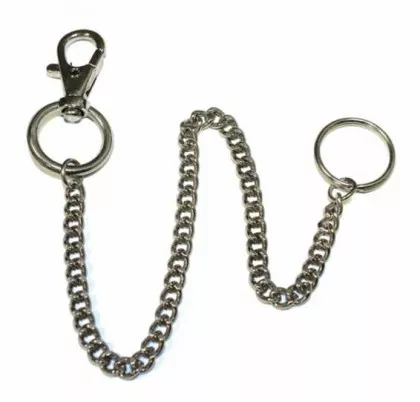 Schlüsselanhänger - Karabinerhaken Mit Kette