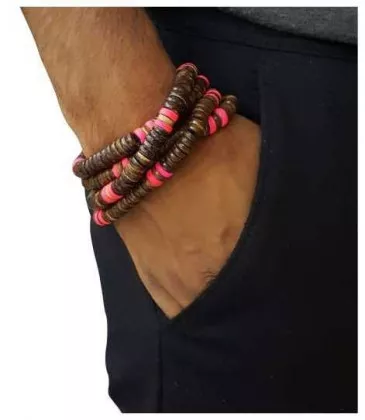 Coconut Necklace Red