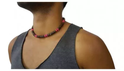 Kokos Kette Rot