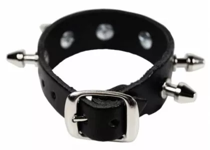 Killernieten mit Stift - Lederarmband