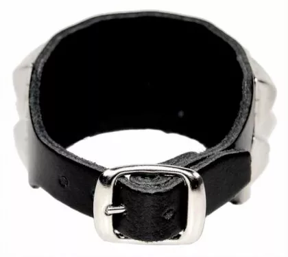 2 Reihen Pyramidennieten Armband
