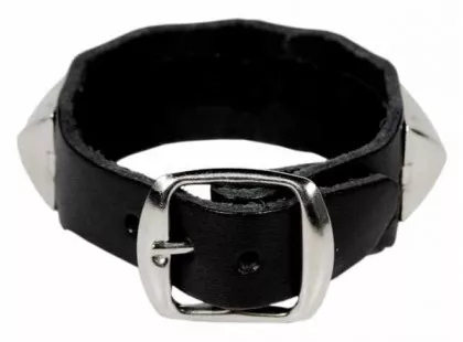 Wristband with Pyramid Studs