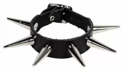 Armband aus Leder | 1 Reihig mit 3 cm Conenieten