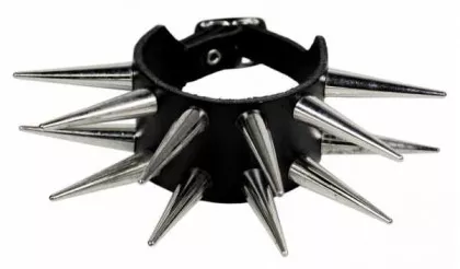 Armband 2 Reihig mit 3 cm Conenieten - Lederarmband