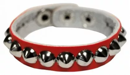 Armband Rot Spitznieten