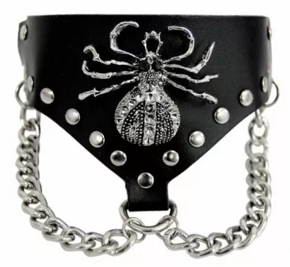 Armband mit Spinne & Kette