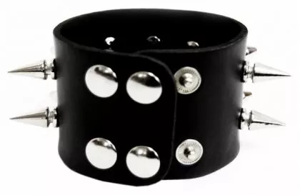 Armband Schwarz Killernieten