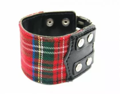 Armband Schottenmuster