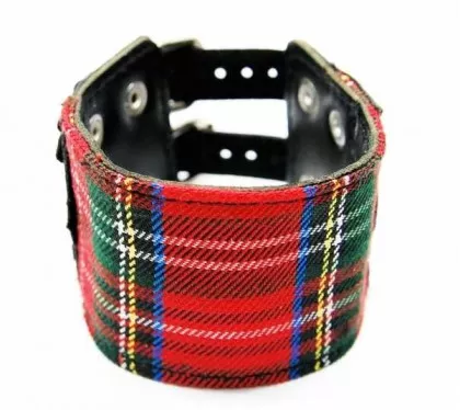 Armband Schottenmuster