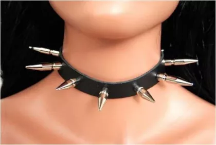 Killernieten 2,5 cm & 3,5 cm Leder Choker
