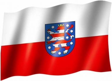Thüringen - Fahne