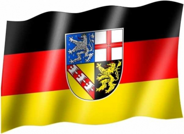 Saarland - Fahne