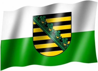 Sachsen - Fahne