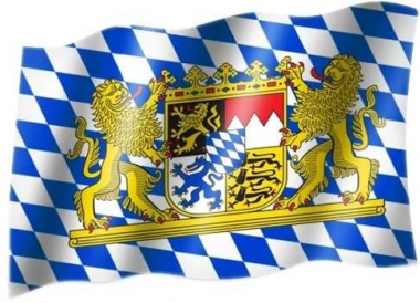 Bayern Wappen - Fahne