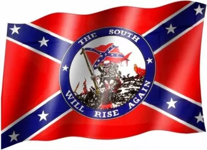 South will rise - Fahne