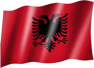Albanien - Fahne