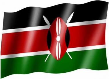 Kenia - Fahne