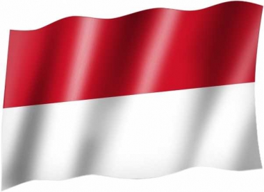 Indonesien - Fahne